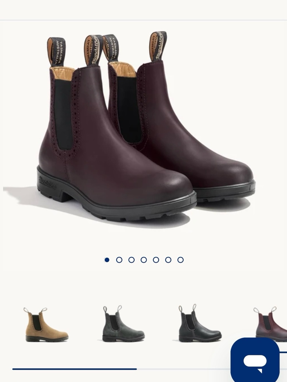 Blundstone Chelsea Boots - in Shiraz